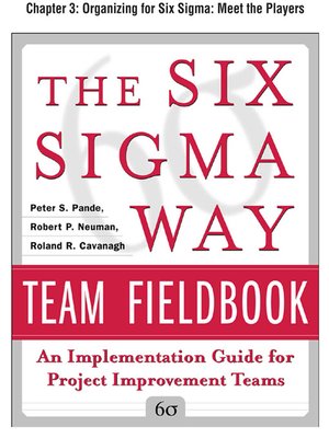 cover image of Organizing for Six Sigma
